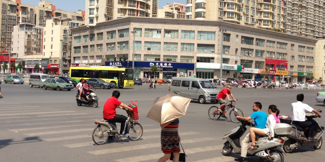 Dodging Scooters, Seeking Cold Drink