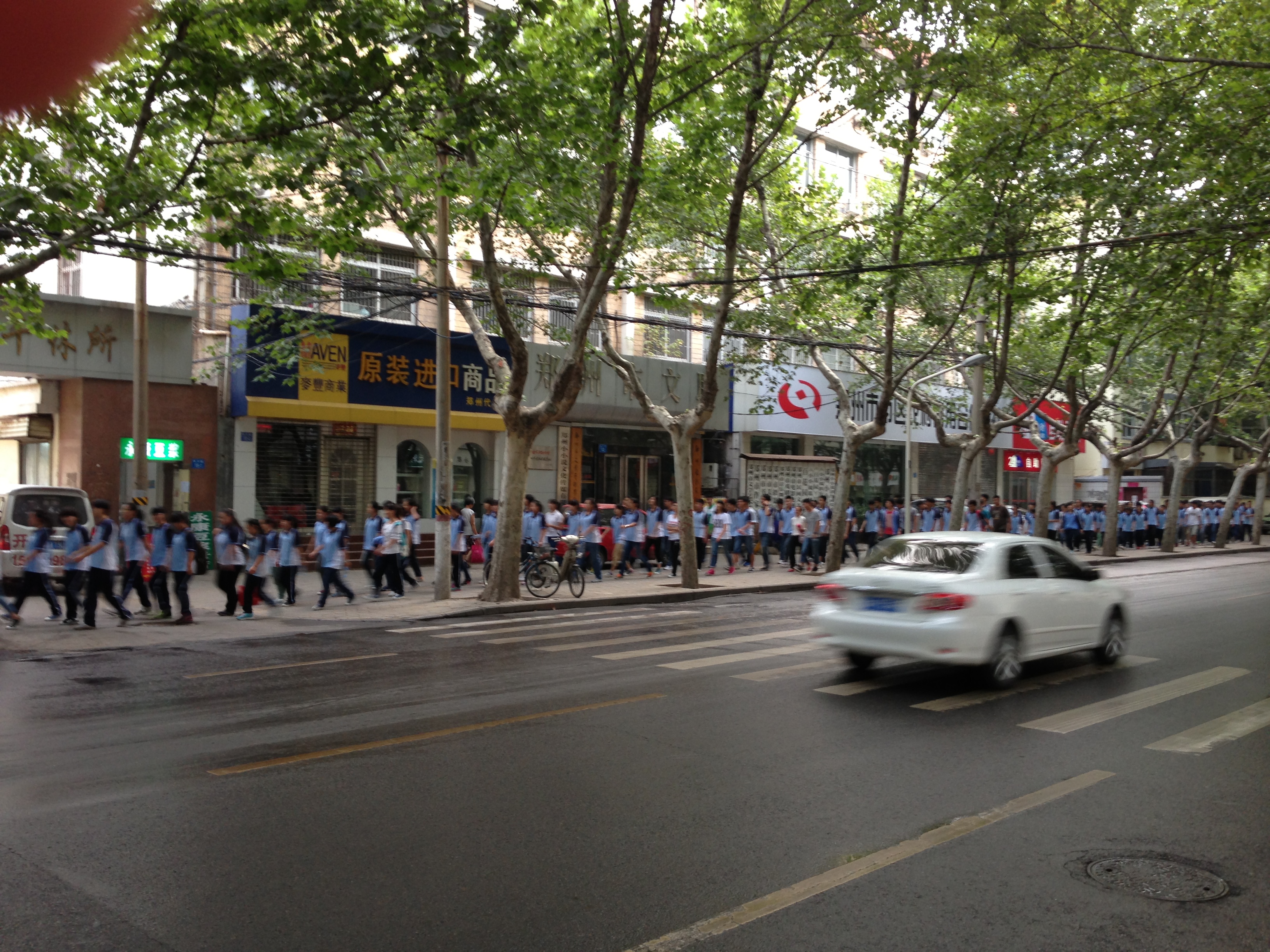 Back to School: Nervous on First Day at Henan U.