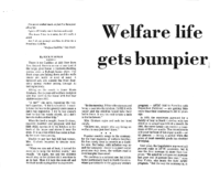 Life for Welfare Families Gets Bumpiervive