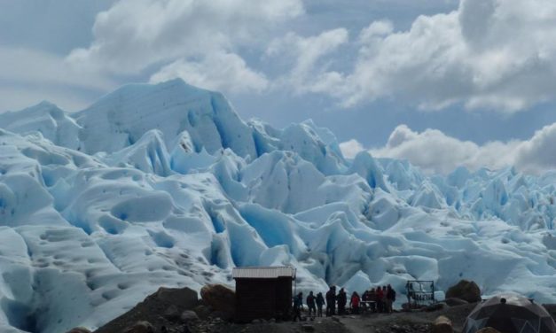 Scotch on the Glacial Rocks in Patagonia